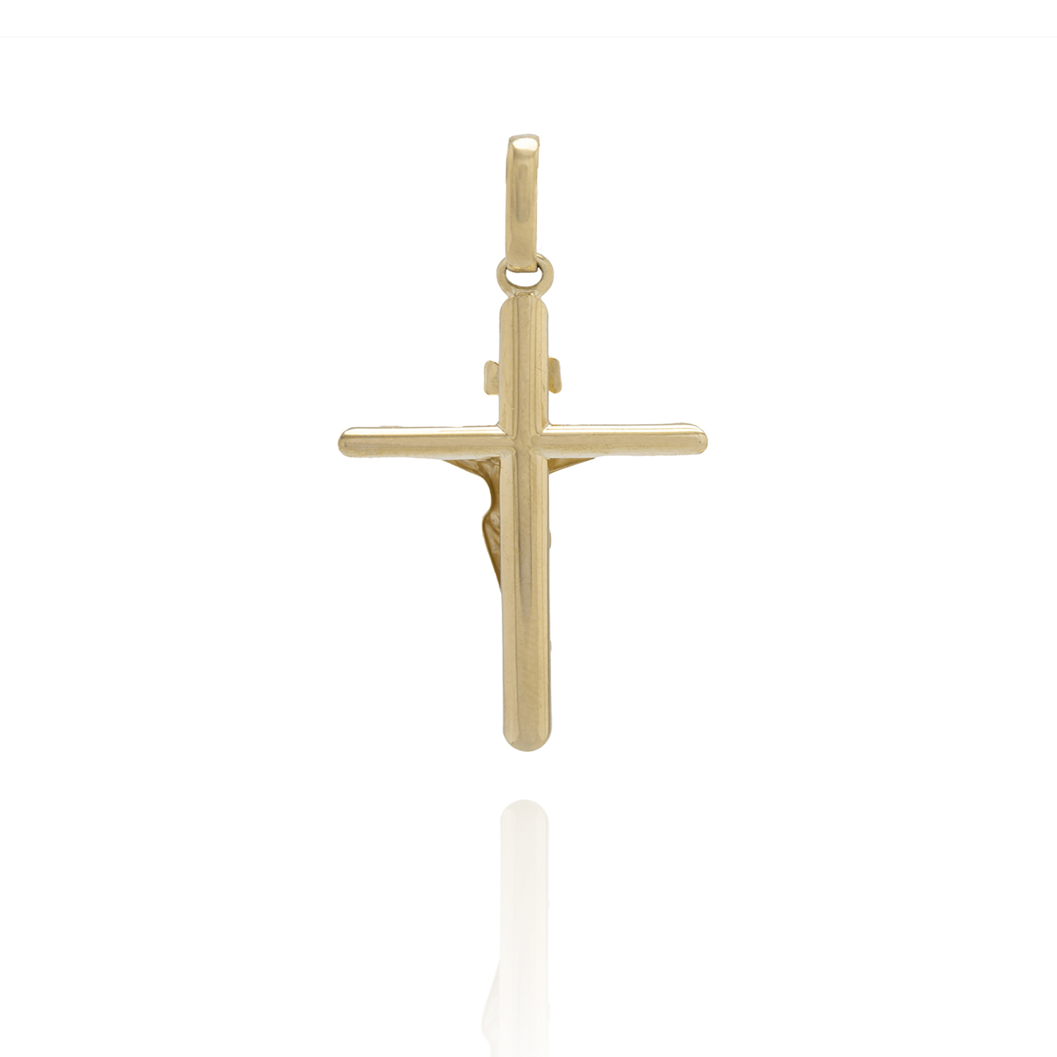 Colgante de Oro 18kt Cruz Cristo 3