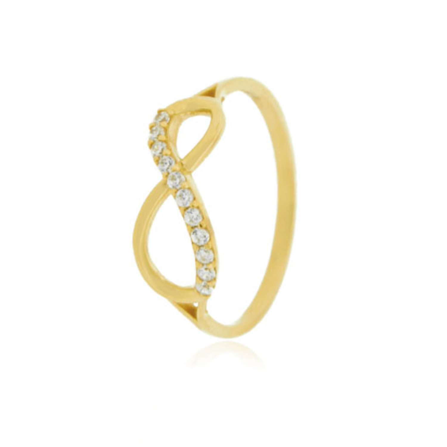 Anillo de Oro 18kt Infinito Delgado de Circones 1
