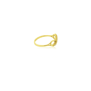 Anillo de Oro 18kt Infinito Delgado de Circones