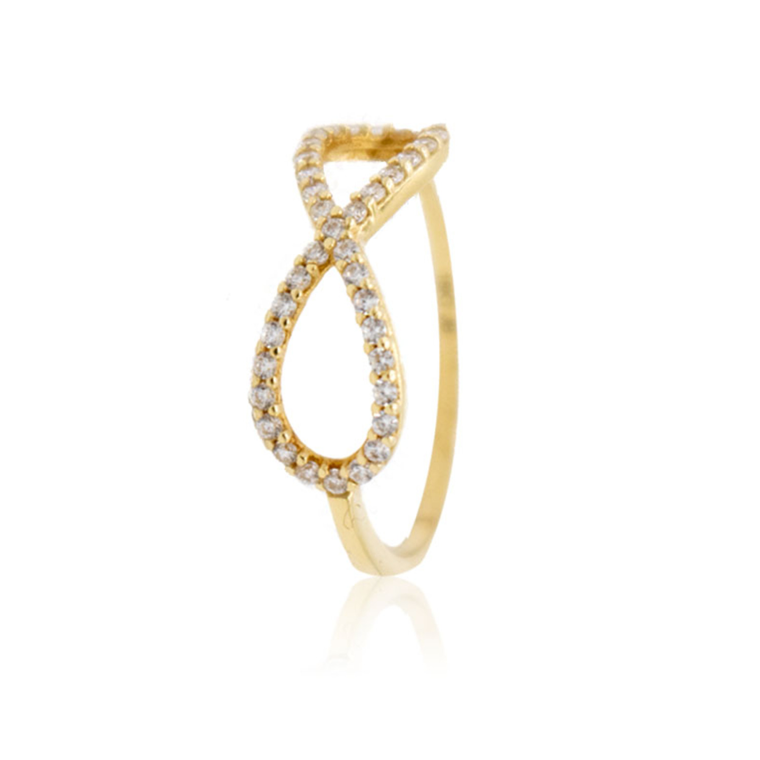 Anillo de Oro 18kt Modelo Infinito 1