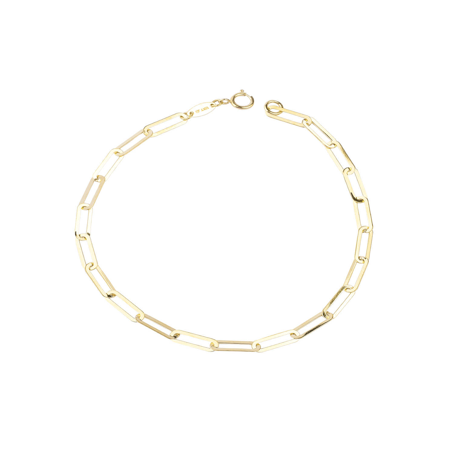 Pulsera de Oro 18kt Eslabonetas 1