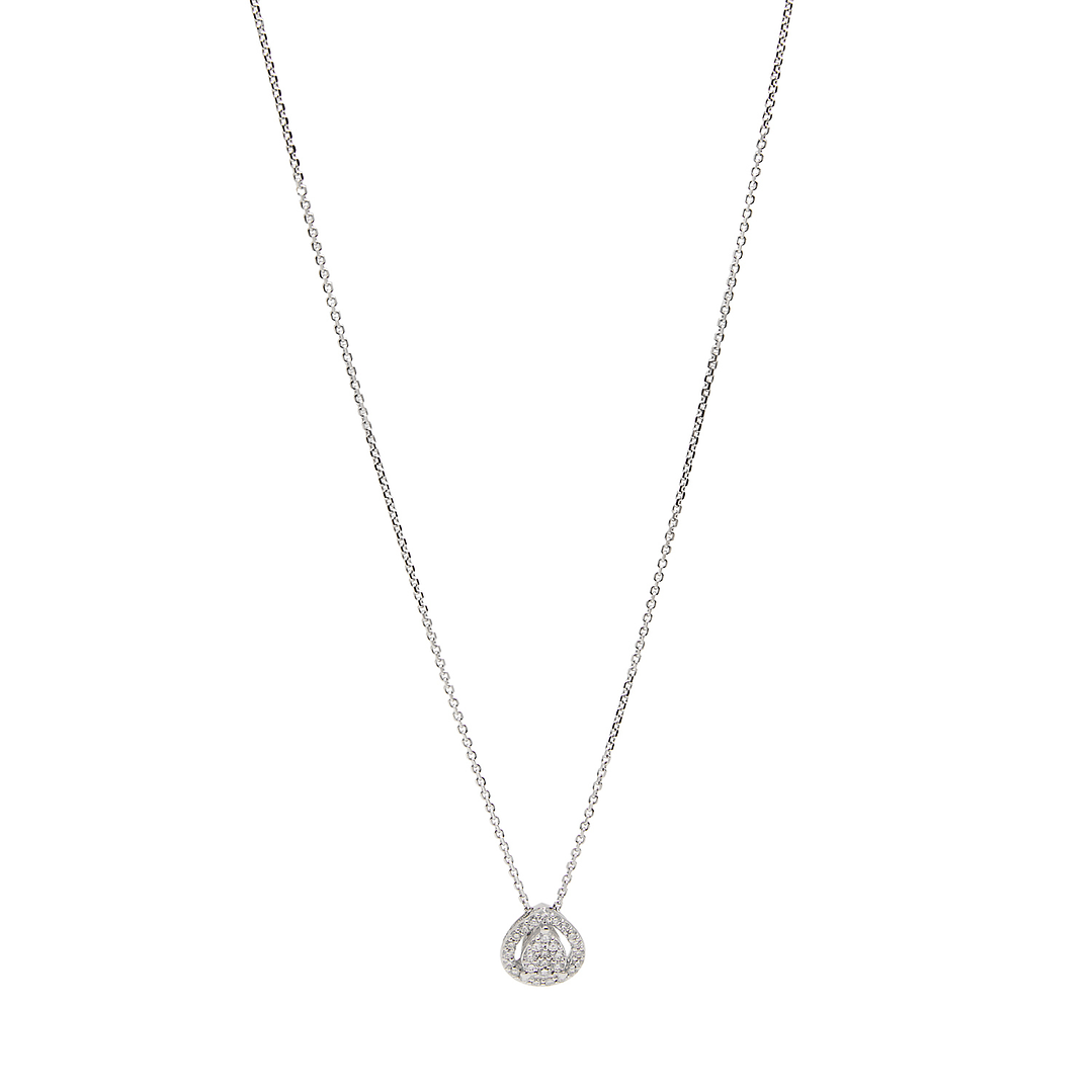 Collar Oro 18kt Diamantes de 23 Pts Corte Brillante SI/H 3