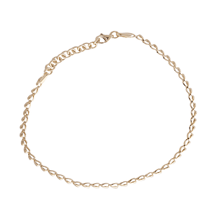 Pulsera de Oro 18kt Espiga Fina