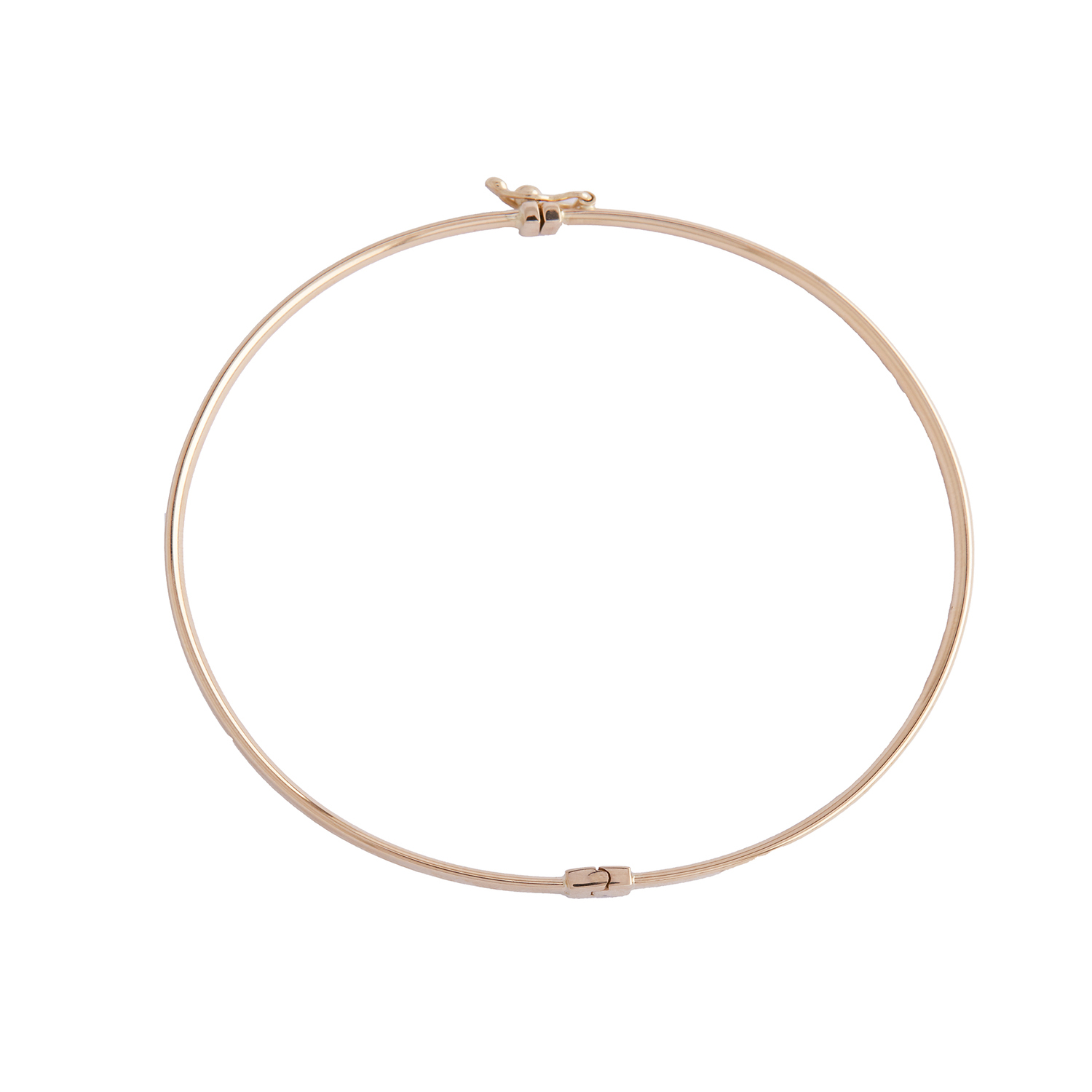 Pulsera de Oro 18kt Esclava Tipo Delgada 1