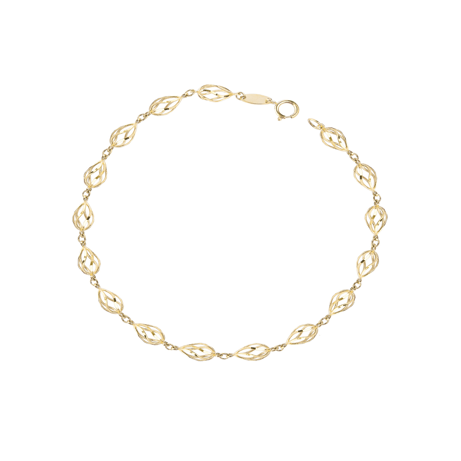 Pulsera de Oro 18kt Caracol 1