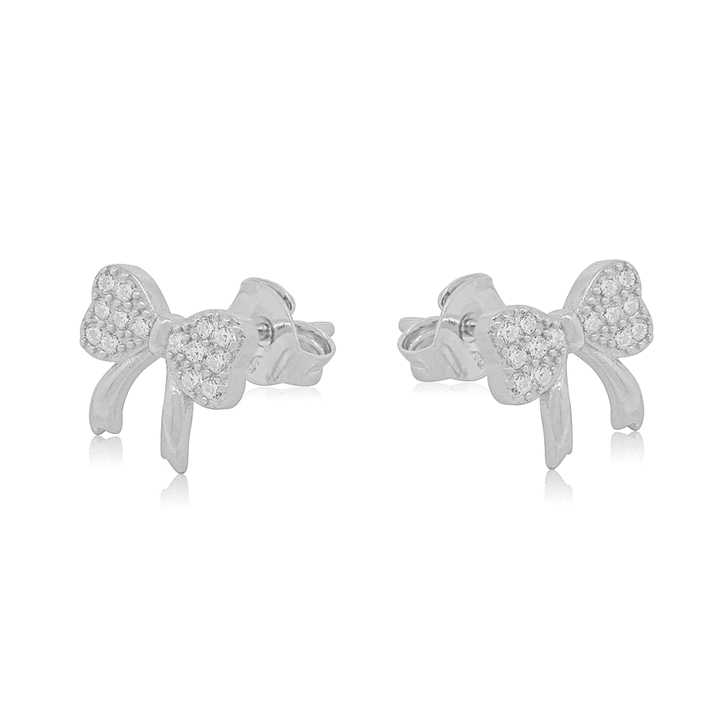 Aros de Plata Esterlina 925 Cinta Circonita 3