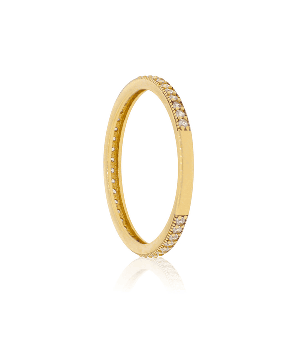 Anillo de Oro 18kt Cintillo Sin Fin