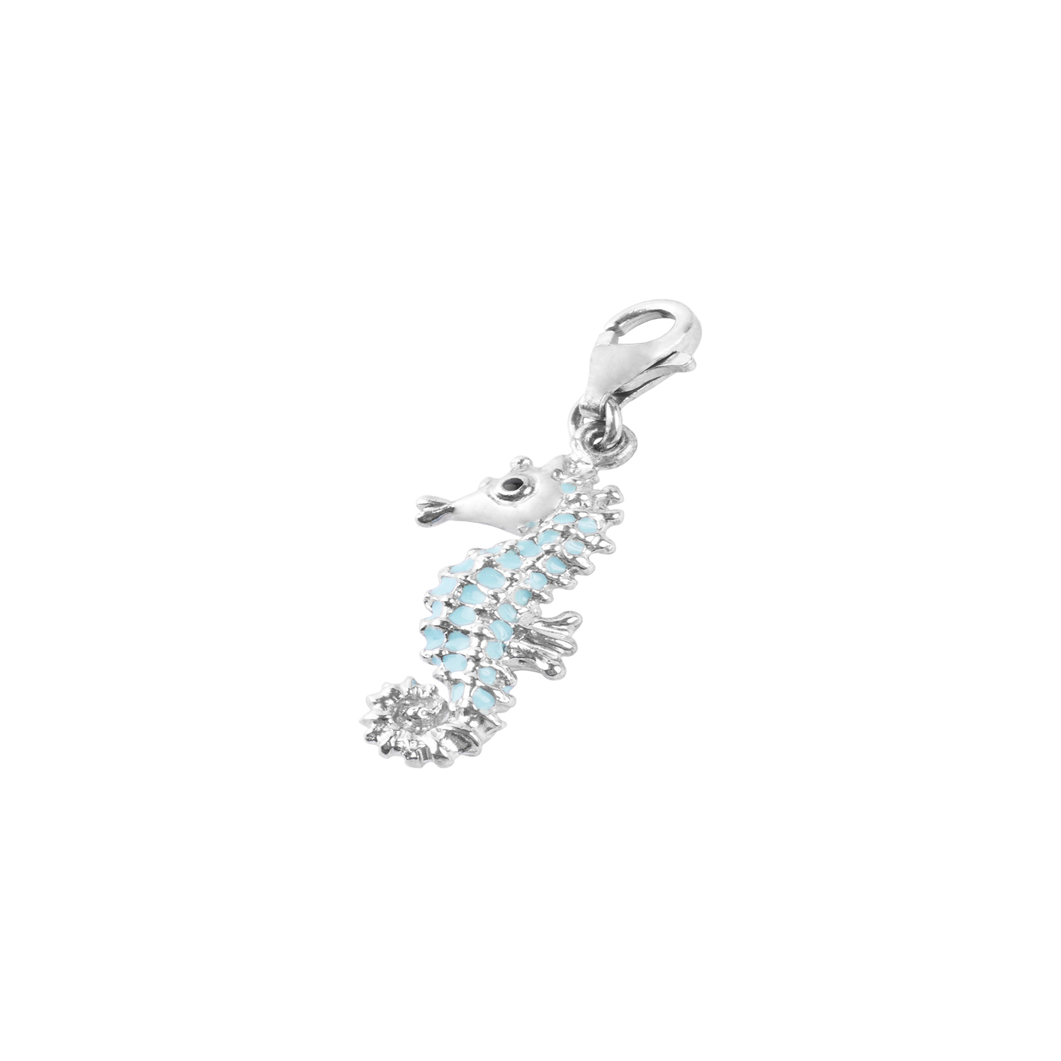 Colgante de Plata Esterlina 925 Caballo de Mar 1