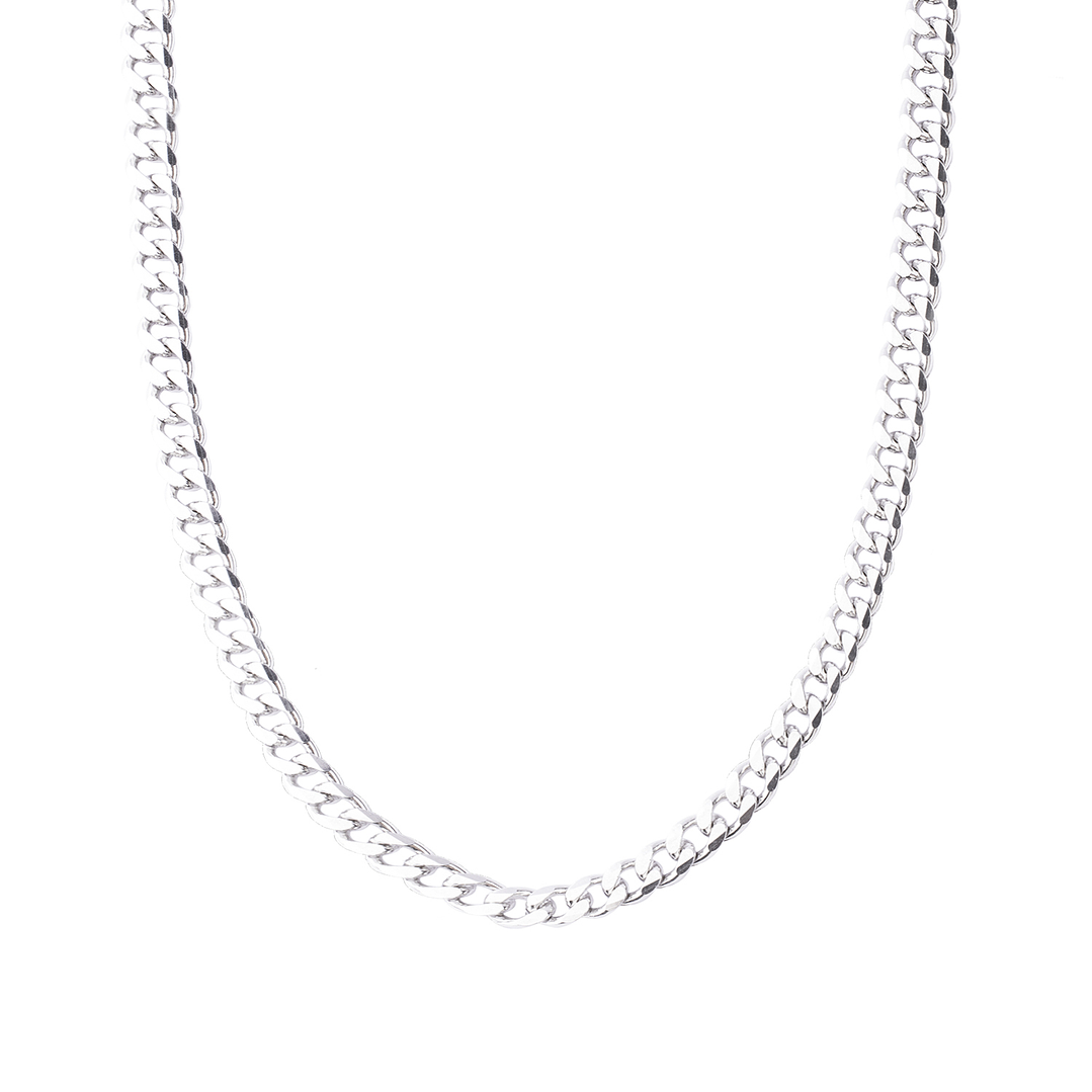 Cadena de Plata Esterlina 925 Groumet 28 2