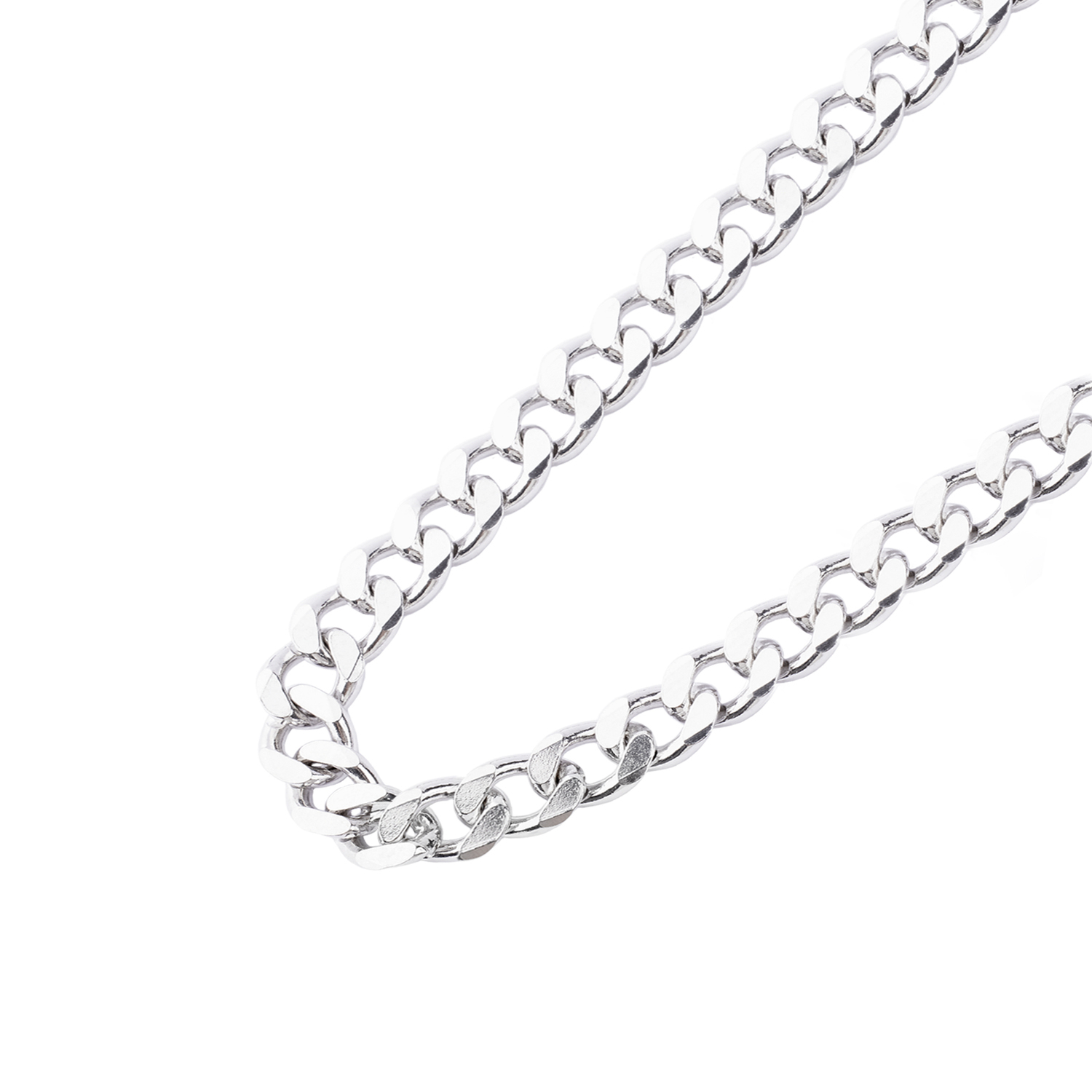 Cadena de Plata Esterlina 925 Groumet 28 1