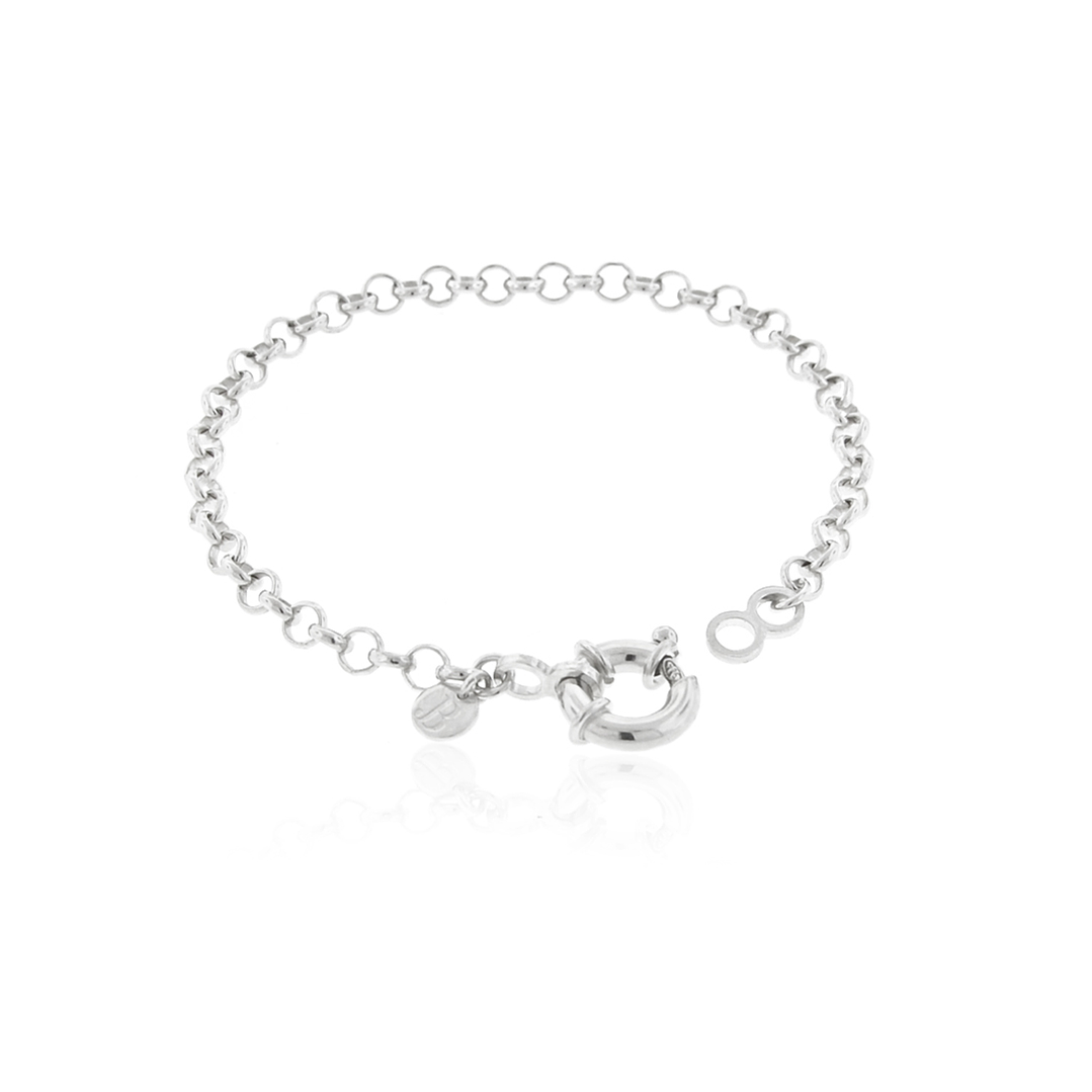 Pulsera de Plata Esterlina 925 Eslabones Pequeños 2