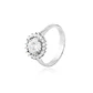 Anillo de Plata Esterlina 925 Girasol Circon - Miniatura 1