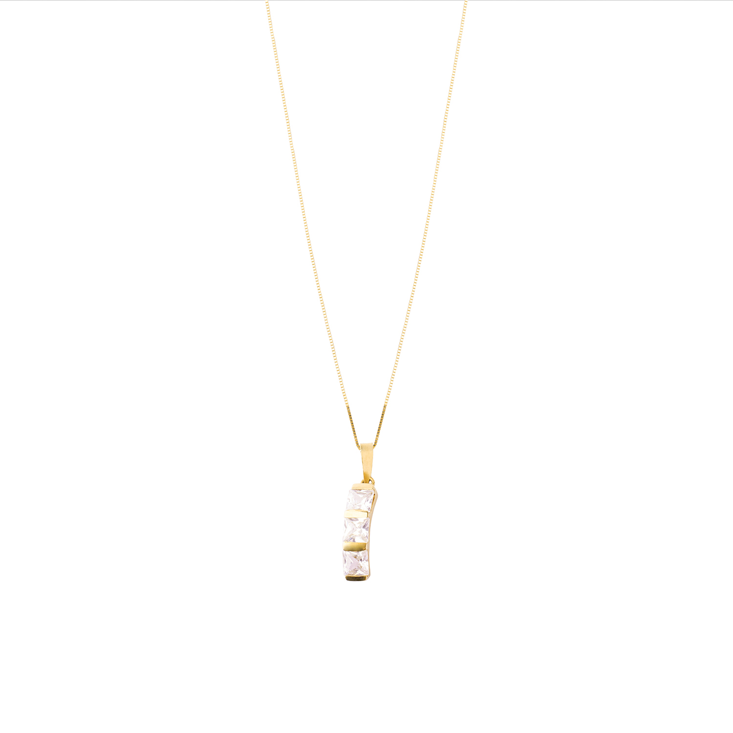 Colgante de Oro 18kt Circon AUA 3