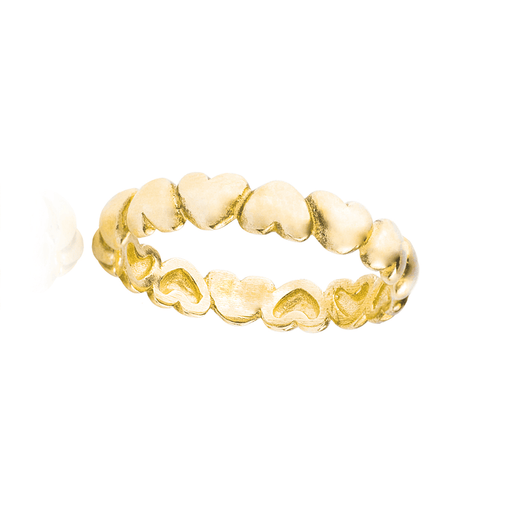 Anillo de Plata Esterlina 925 Corazon Solido 35 2