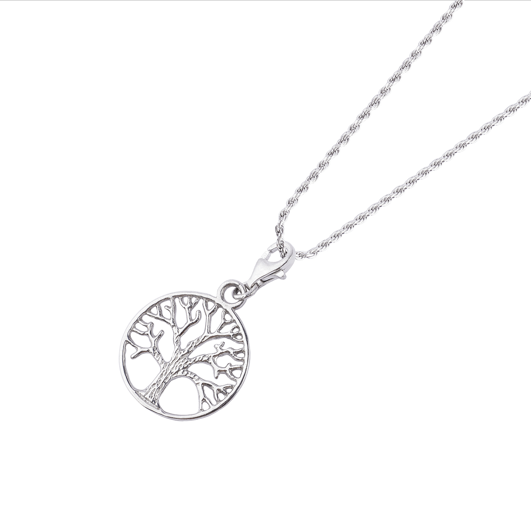 Colgante de Plata Esterlina 925 Árbol de la Vida 2