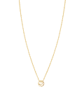 Diamante Collar de Oro 18kt Punto de Luz 6 Pts Totales Corte Brillante SI/H