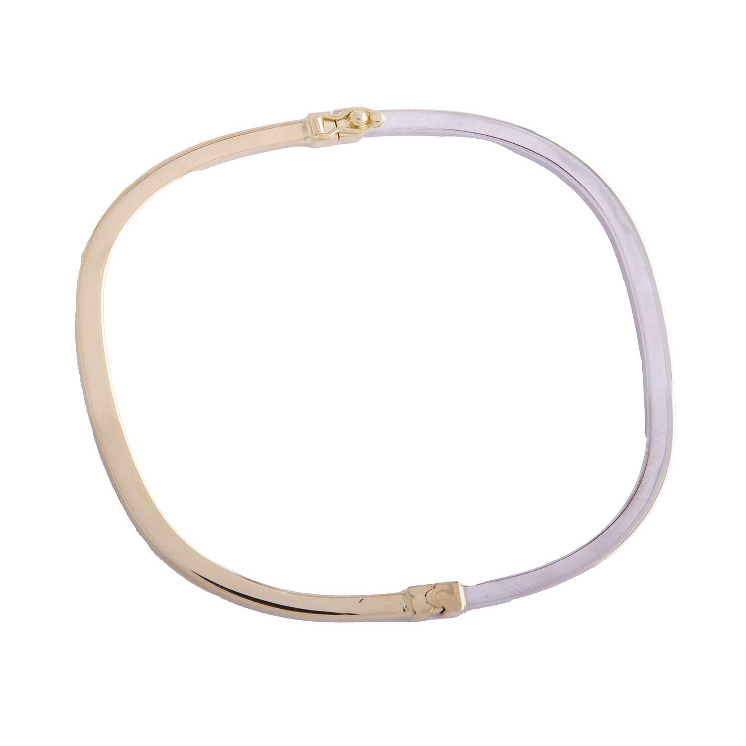 Pulsera de Oro 18kt Esclava de Bicolor 3