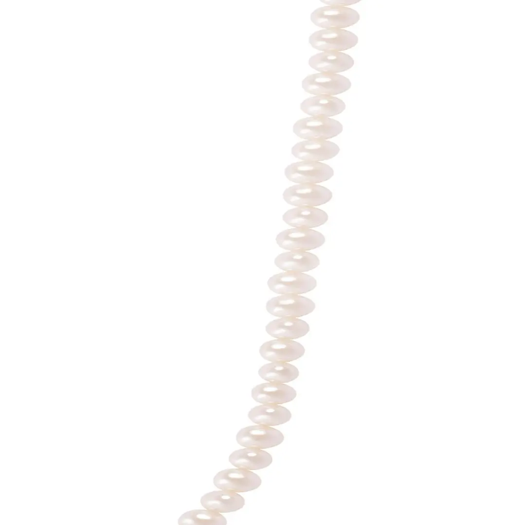 Collar de Oro 18kt Perla Cultivada 4.0mm 2