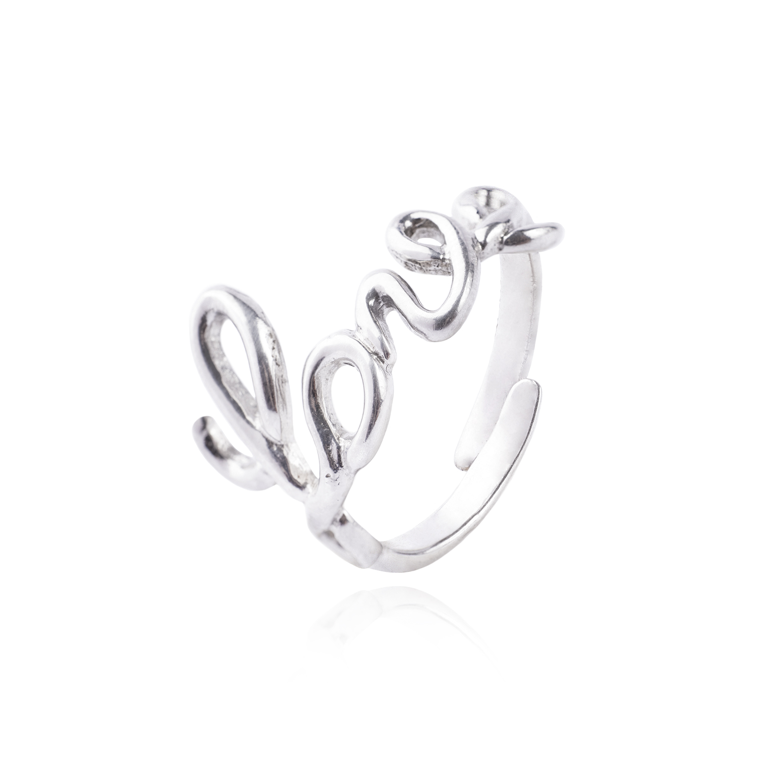 Anillo de Plata Esterlina 925 Love 33 1