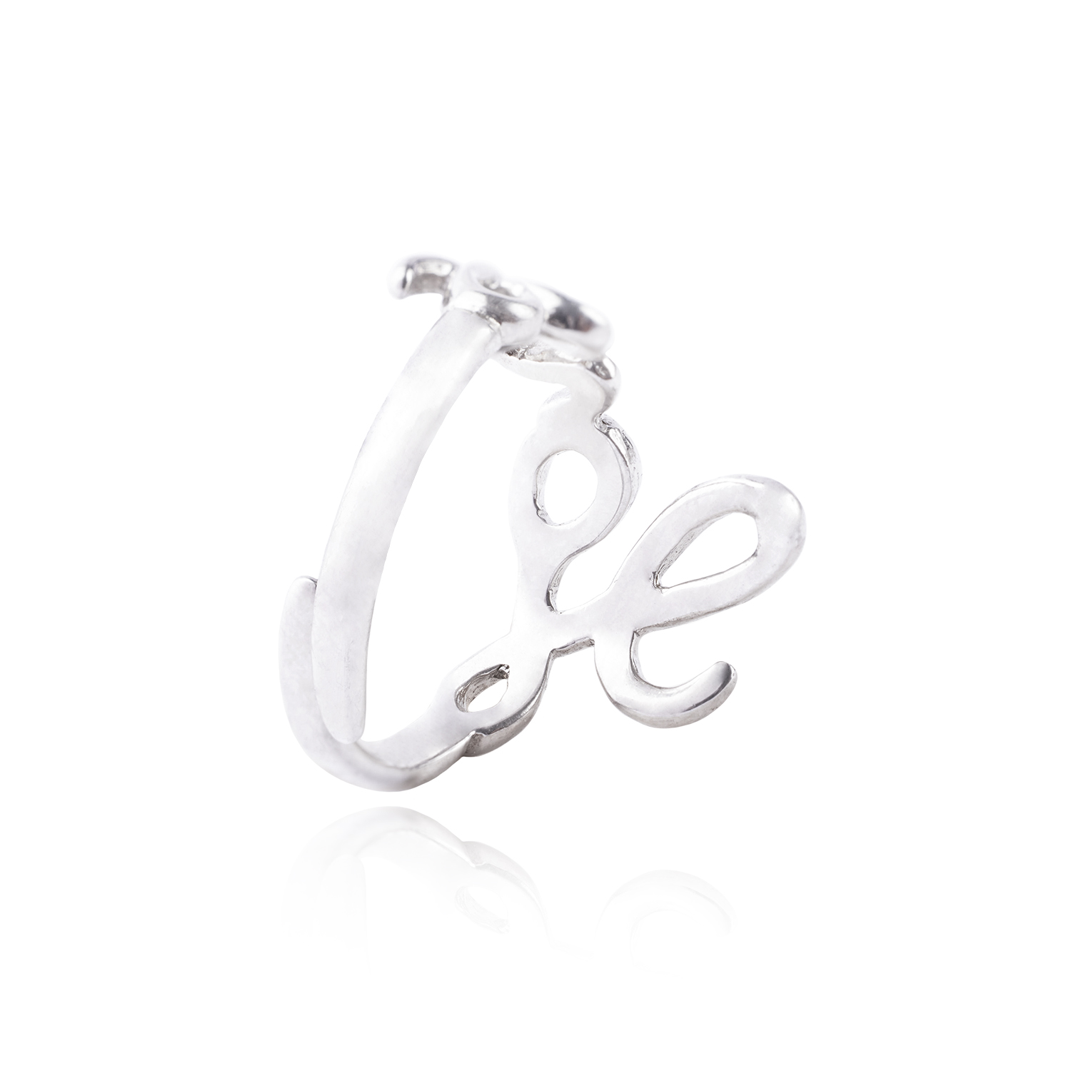 Anillo de Plata Esterlina 925 Love 33 2
