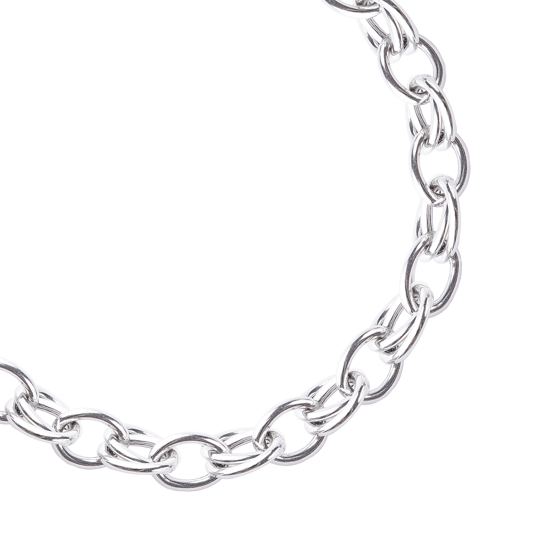 Pulsera de Plata Esterlina 925 Cadena Doble 3