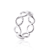 Anillo de Plata Esterlina 925 Circulo Ring