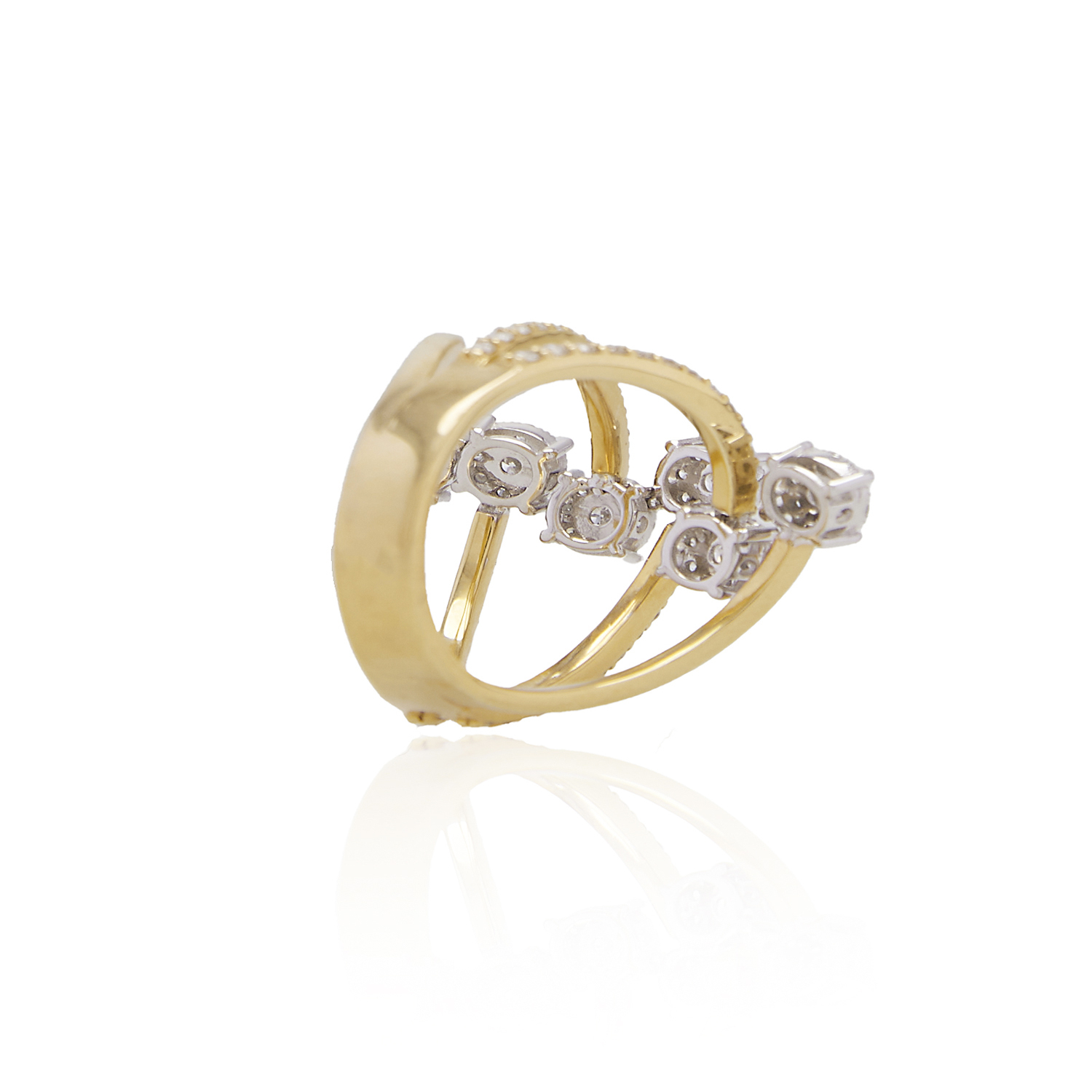Anillo Oro Amarillo 18kt Diamantes 1,3 Qts | Danielle Costantini 2