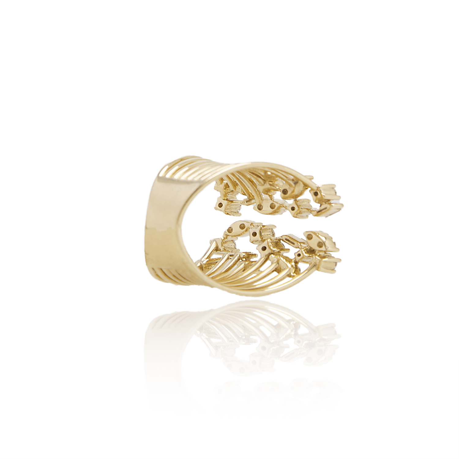 Anillo Oro Amarillo 18kt Diamantes 99Pts | Danielle Costantini 2