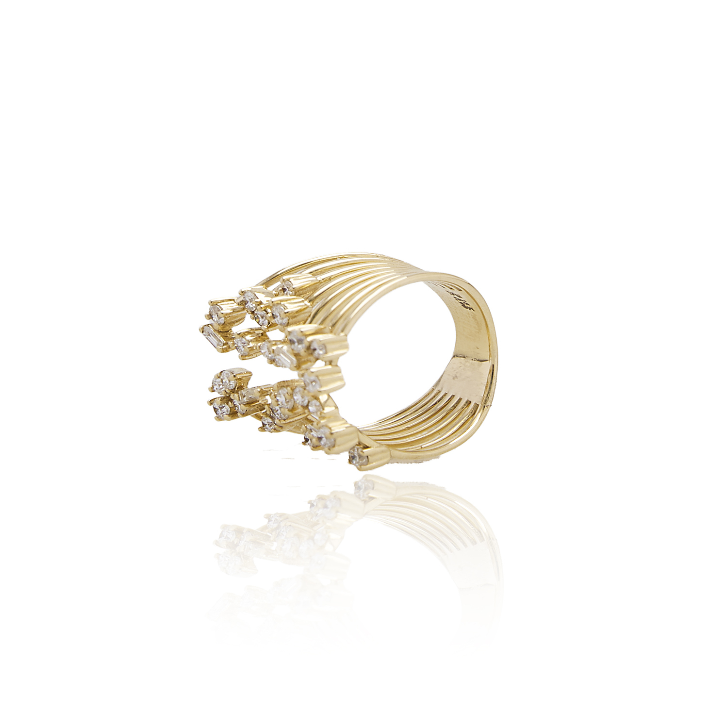 Anillo Oro Amarillo 18kt Diamantes 99Pts | Danielle Costantini 3