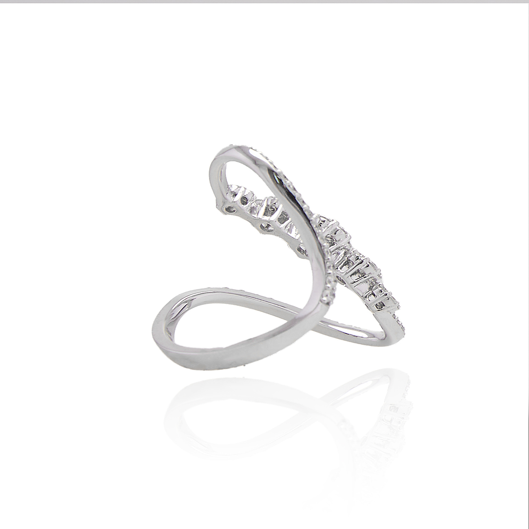 Anillo Oro Blanco 18kt Diamantes 96 Pts | Danielle Costantini 2