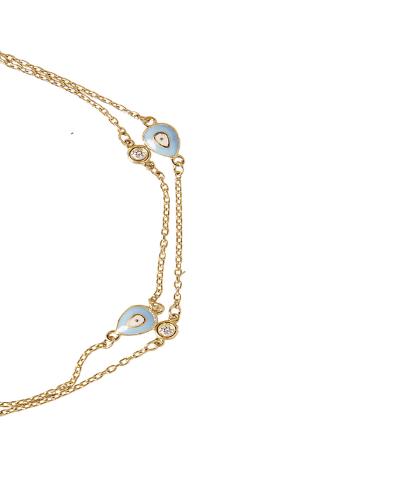 Pulsera de Oro 18kt con Diamantes 12 Pts Totales SI/H Corte Brillante - By Danielle Costantini