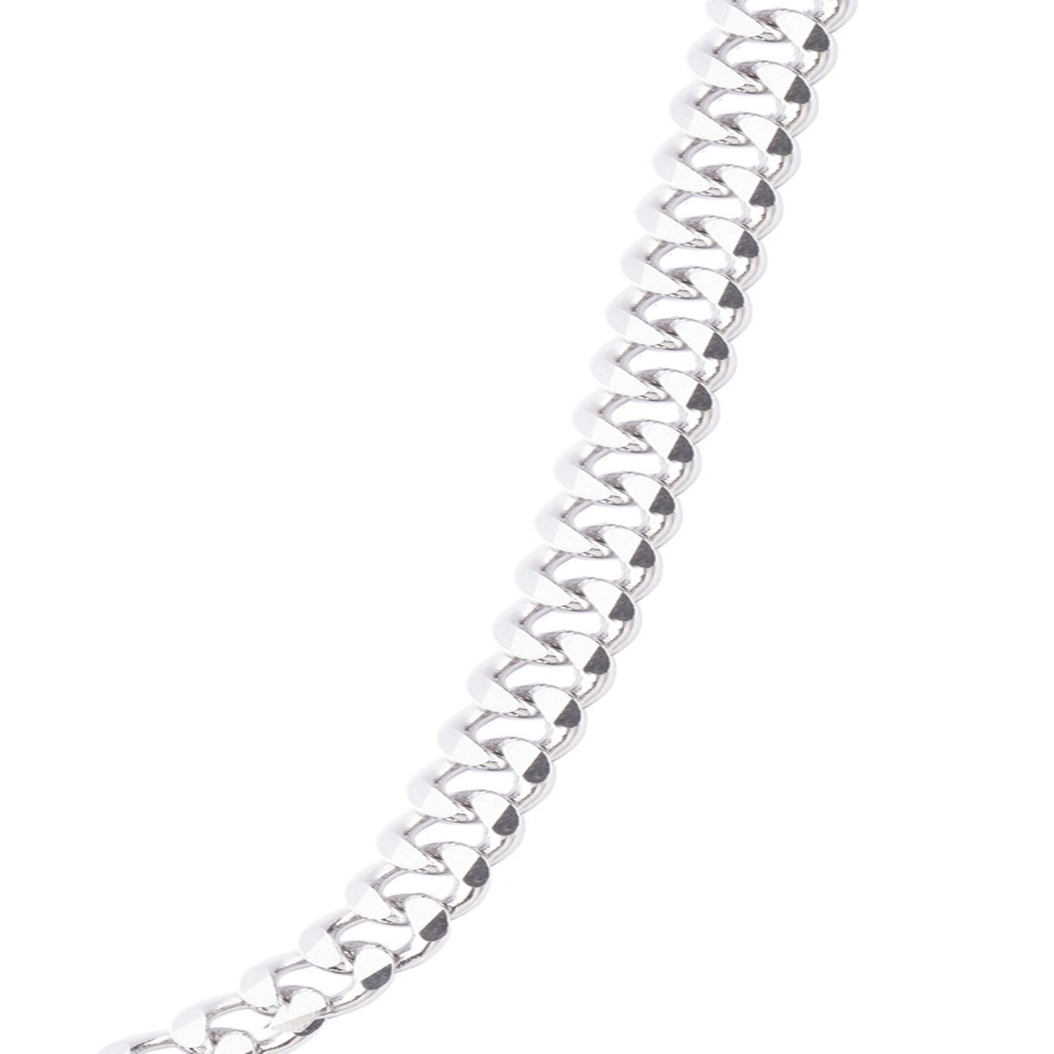 Cadena de Plata Esterlina 925 Groumet 26 3