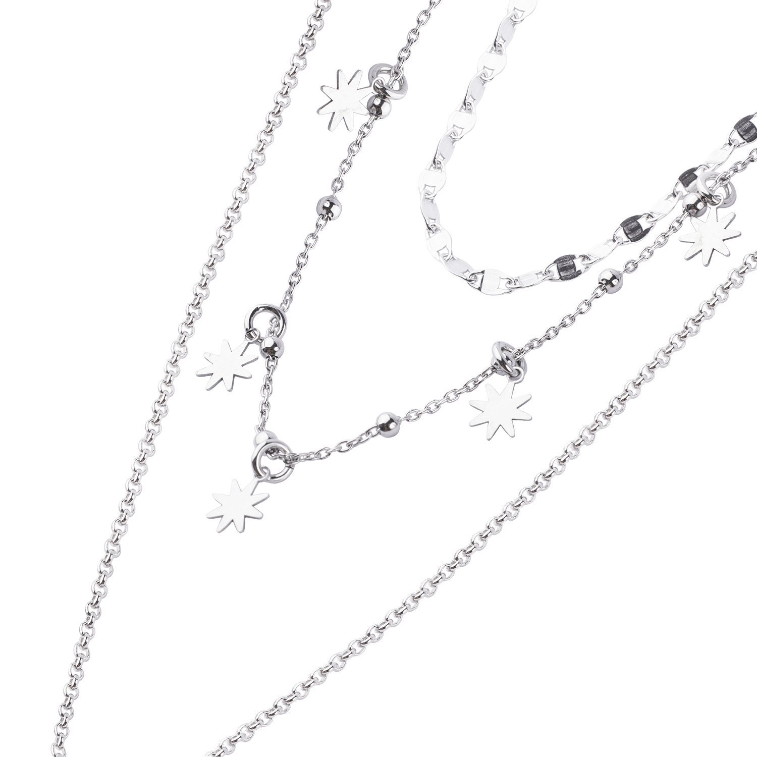 Collar de Plata Esterlina 925 Estrella de David 2