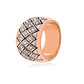 Anillo Oro Rosado 18kt Modelo Septal 16 Diamantes 1pts - Miniatura 1