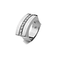 Anillo Oro Blanco 18kt Modelo Curv 9 Diamantes 2pts - Miniatura 1
