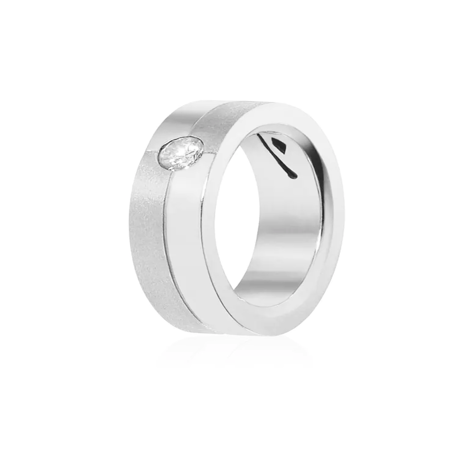 Anillo Platino 950 Modelo Furt Diamante Solitario 5pts 1