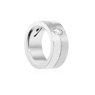 Anillo Platino 950 Modelo Furt Diamante Solitario 5pts