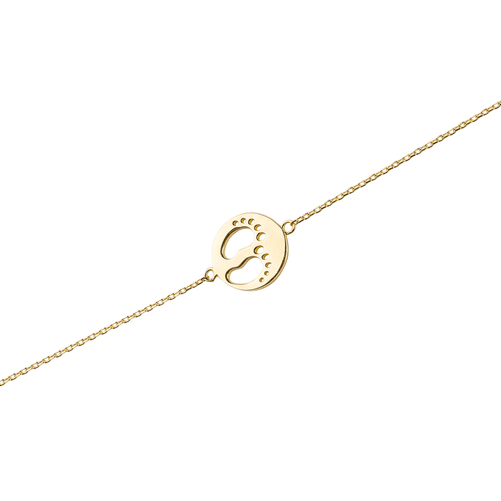 Pulsera de Oro 18kt Modelo Patitas 3