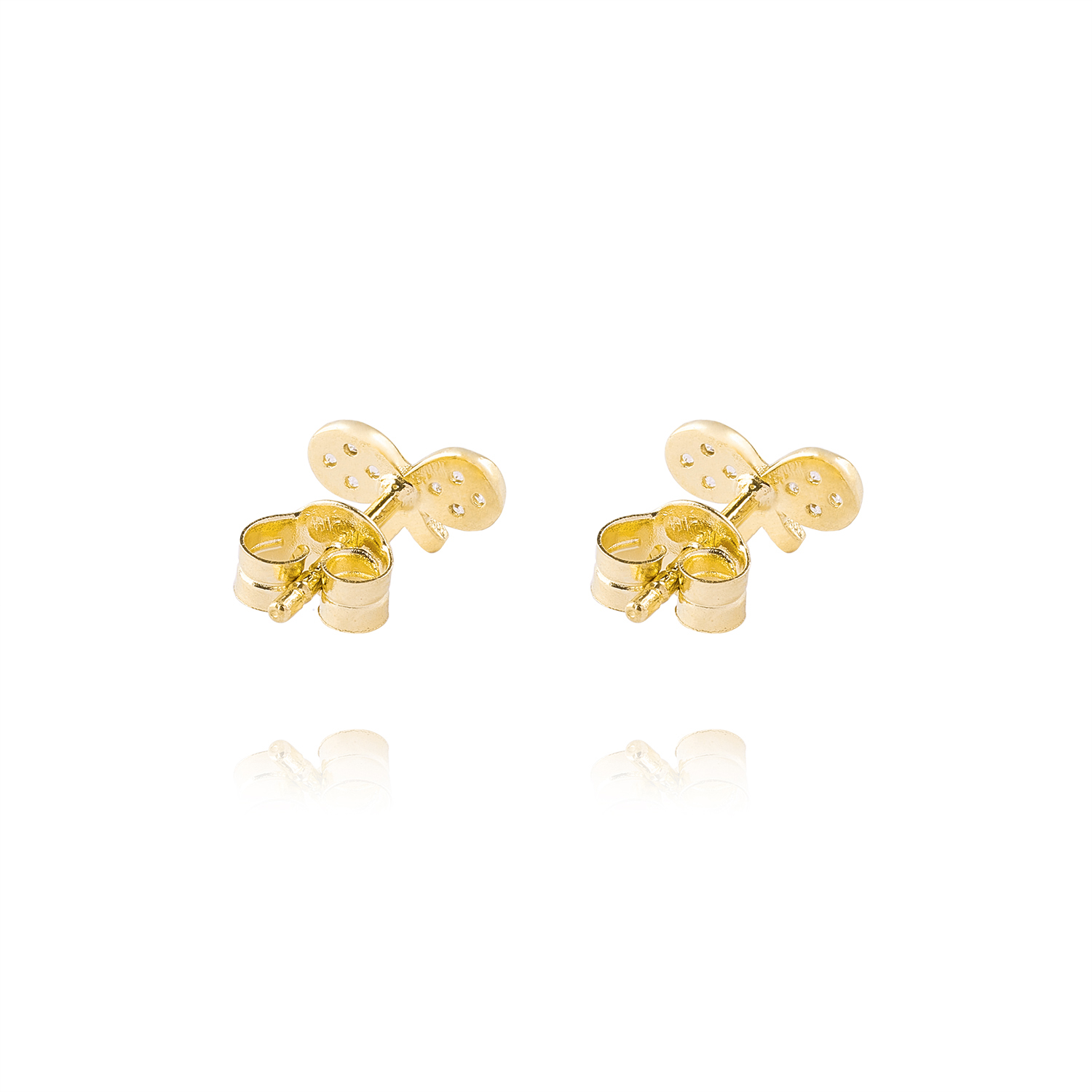 Aros de Oro 18kt Modelo Rosa 3