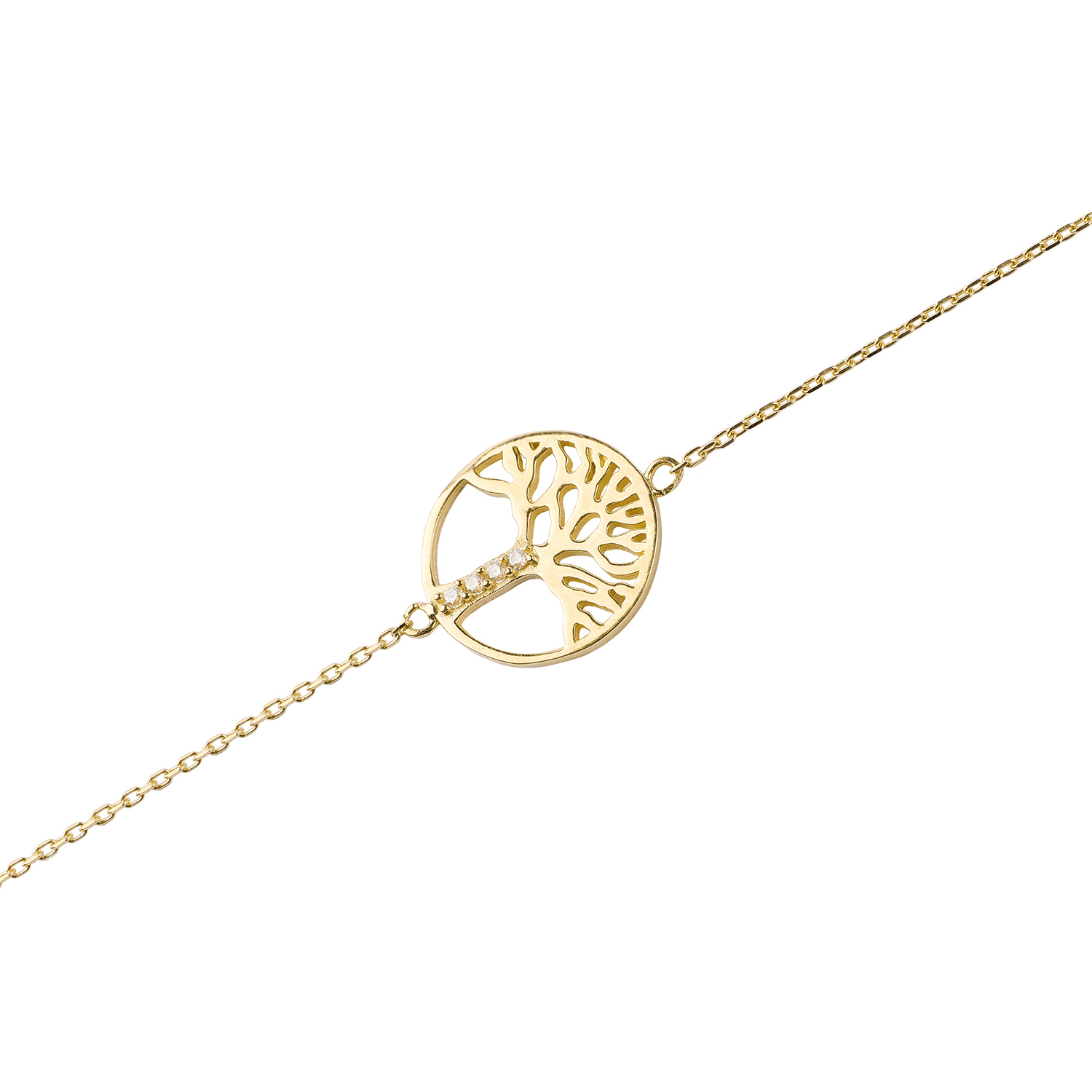 Pulseras de Oro 18kt Árbol de la Vida 2