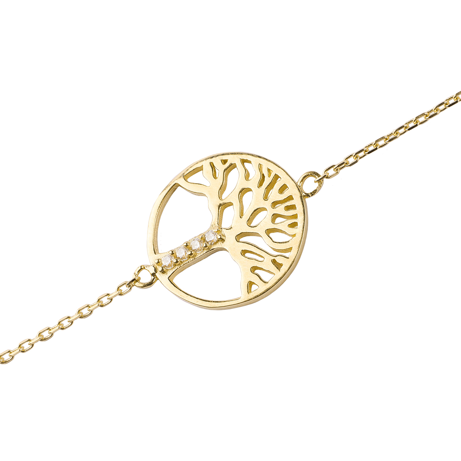 Pulseras de Oro 18kt Árbol de la Vida 3