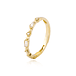 Anillo de Oro 18kt Circon Baguette - Miniatura 1