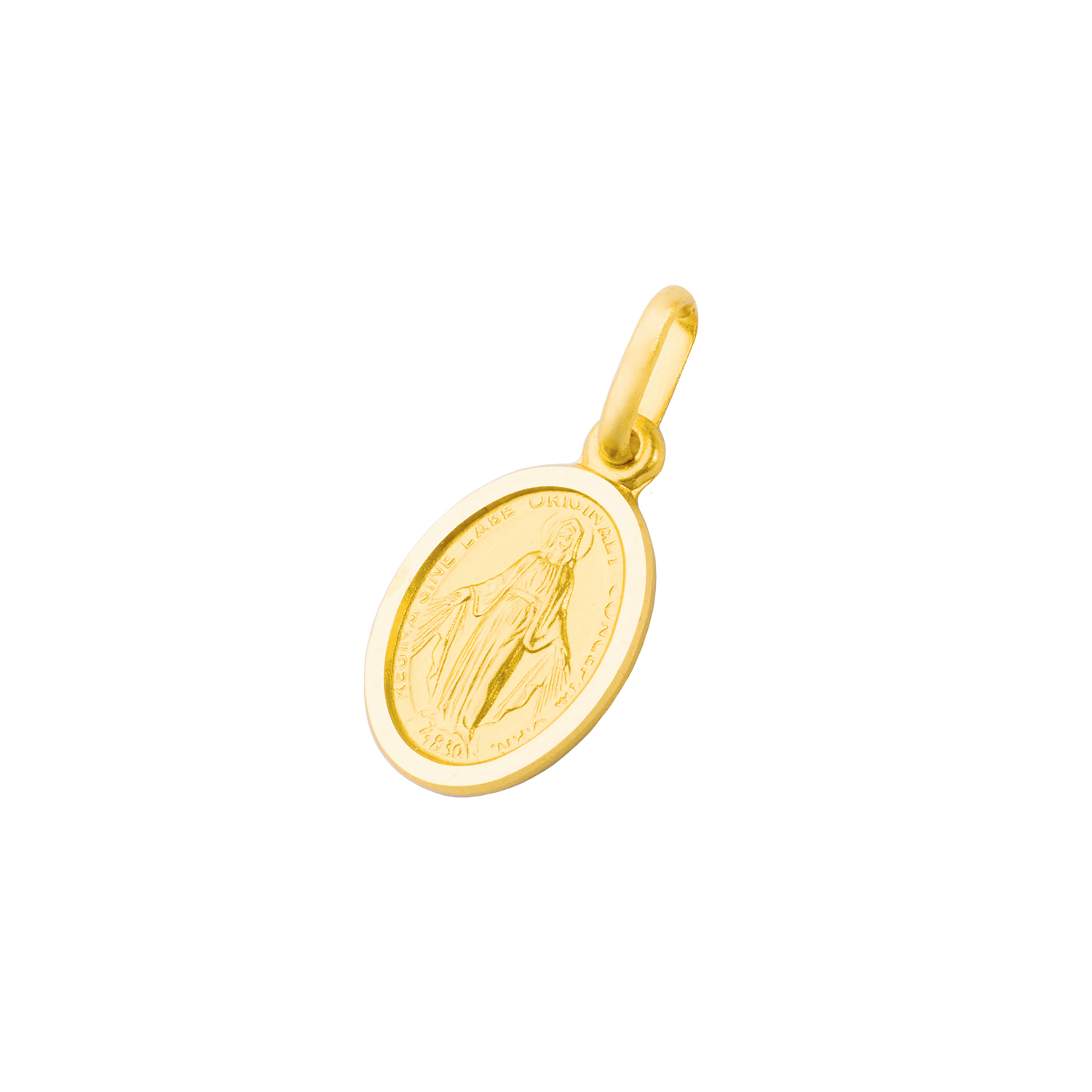 Colgantes de Oro 18kt Modelo Virgen Chica 1