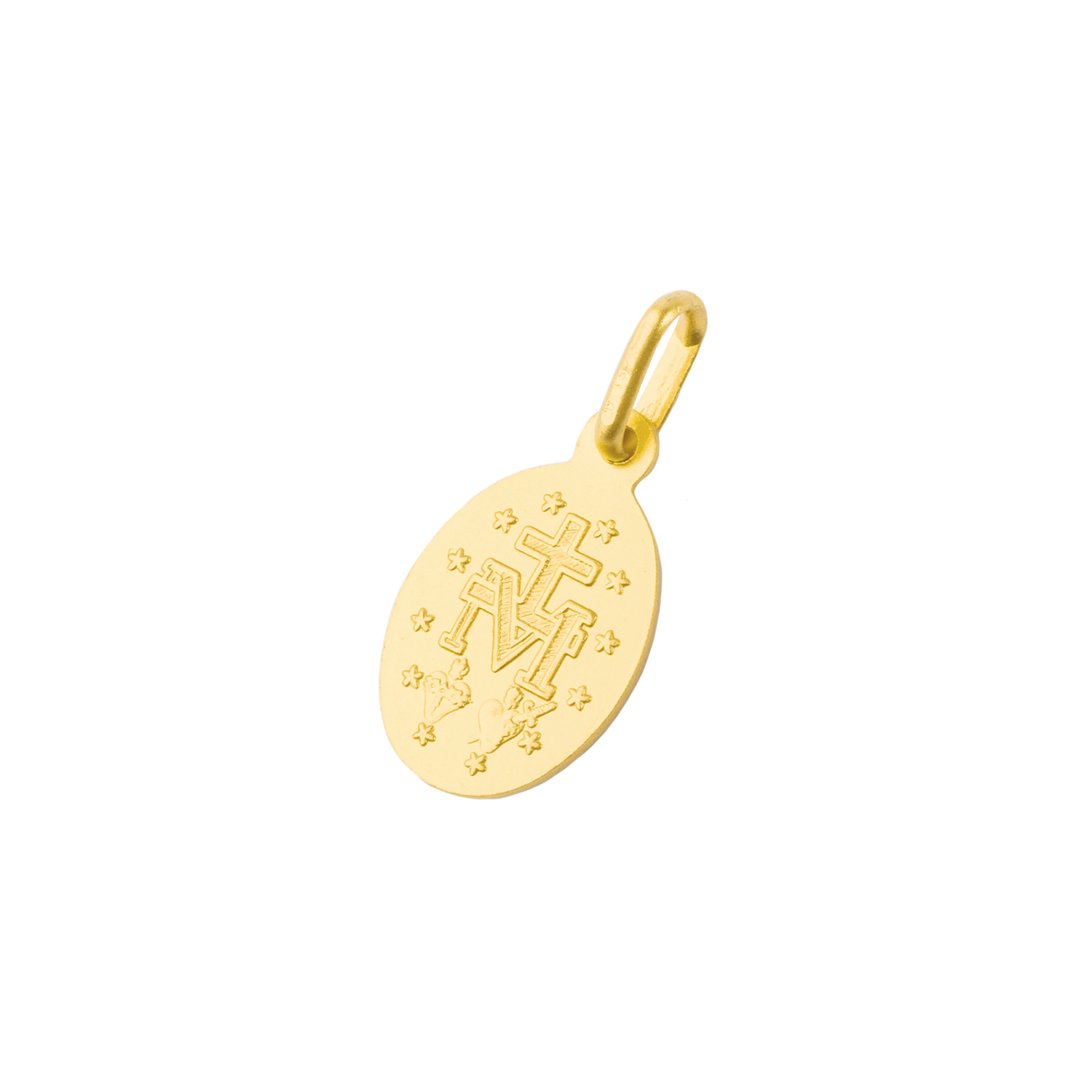 Colgantes de Oro 18kt Modelo Virgen Chica 2