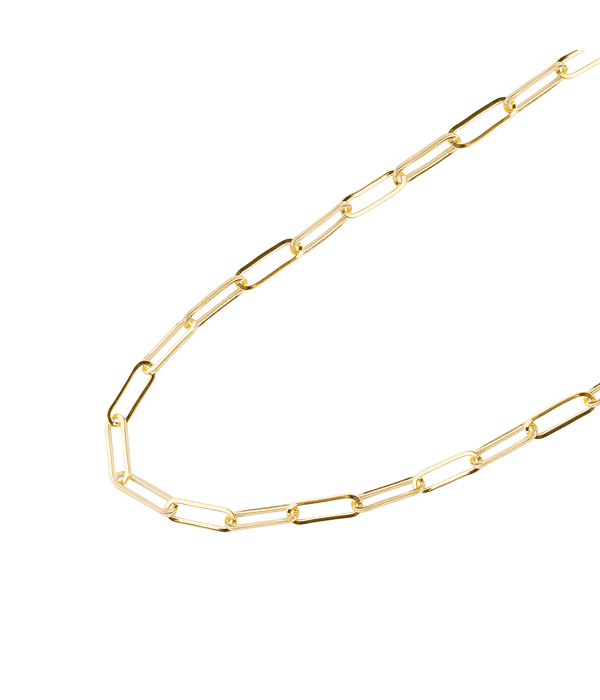 Collar de Oro 18kt Modelo Eslabon Mediano