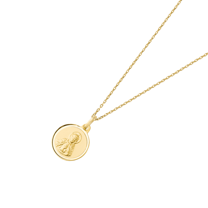 Colgante de Oro 18kt Sagrado Corazon 14mm 2
