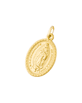 Colgante de Oro 18kt Virgen Guadalupe 18x14mm