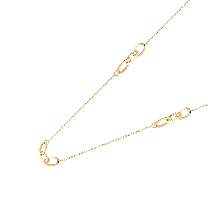 Collares de Oro 18kt Modelo 3 Eslabones 2