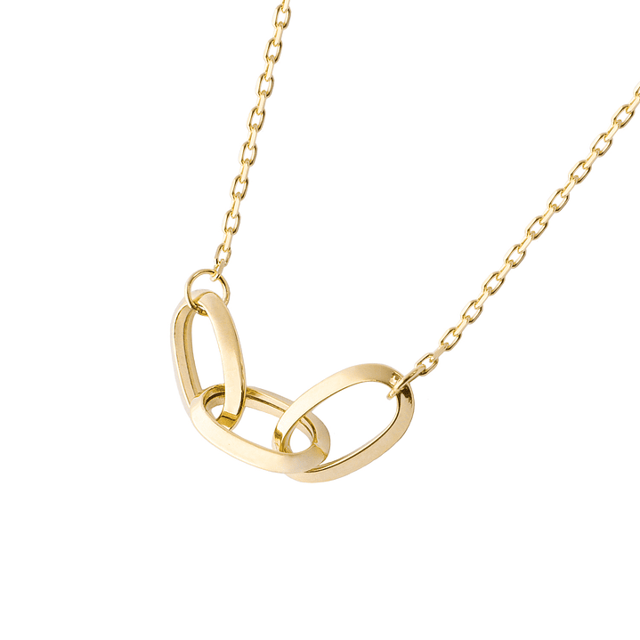 Collares de Oro 18kt Modelo 3 Eslabones 3