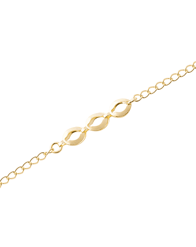 Pulseras de Oro 18kt Modelo 3 Argollas